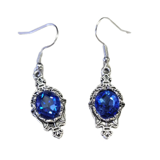 Beautiful Blue Stone Earrings