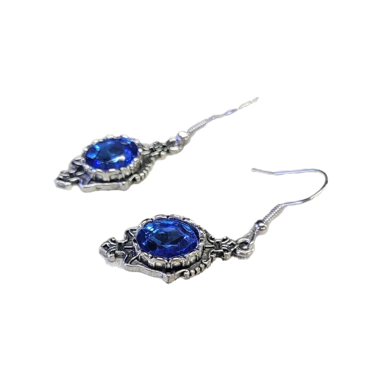 Beautiful Blue Stone Earrings