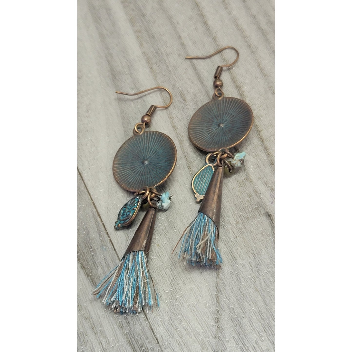 Bohemian Tassel dangle earrings